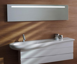 Зеркало в ванную комнату Laufen IL Bagno Alessi One 160х40 см с LED-подстветкой H4484410972001