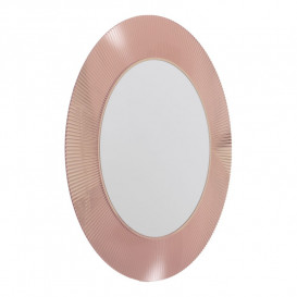 Зеркало в ванную комнату Laufen Kartell All saints Ø78 см пластик розовый H3863310930001