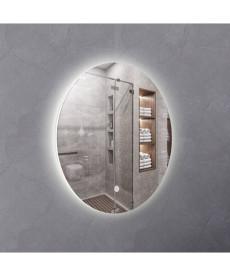 Дзеркало у ванну кімнату Мийдодир Eclipse Ø60 см S з LED підсвічуванням із сенсором 00-0006562