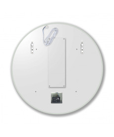 Зеркало в ванную комнату Мойдодыр Sunny Ø70 см S с LED подсветкой с сенсором 00-0006243