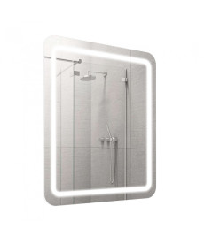 Зеркало в ванную комнату Мойдодыр Tina 70x80 см с LED подсветкой 00-0009228