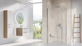 Дзеркало у ванній кімнаті Ravak Luna Ø70 см з LED-підсвіткою X000001579