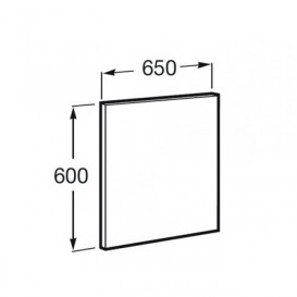 Дзеркало у ванну кімнату Roca Cube 65х60 см A812307406