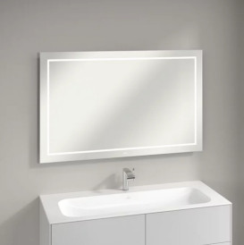 Зеркало в ванную комнату Villeroy & Boch Finion 120х75 см с подсветкой F6001200