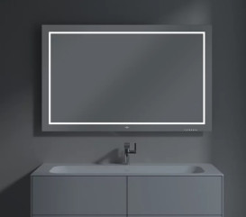 Зеркало в ванную комнату Villeroy & Boch Finion 120х75 см с подсветкой F6001200