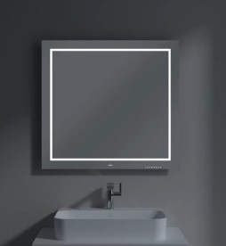 Зеркало в ванную комнату Villeroy & Boch Finion 80х75 см с подсветкой F6008000