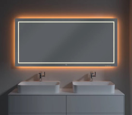 Зеркало в ванную комнату Villeroy & Boch Finion 160х75 см с подсветкой и настенным освещением G6001600