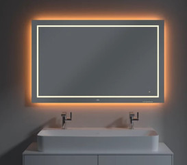 Зеркало в ванную комнату Villeroy & Boch Finion 120х75 см с подсветкой обогревом и аудиосистемой G6101200