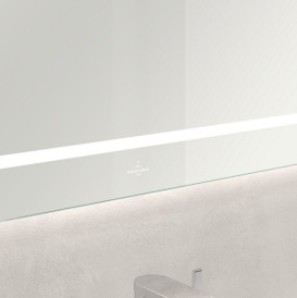 Зеркало в ванную комнату Villeroy & Boch Finion 100х75 см с подсветкой обогревом и аудиосистемой G6101000