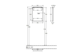 Дзеркало у ванній кімнаті Villeroy & Boch More To See 60х75 см з підсвічуванням A4046000