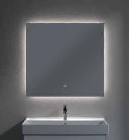 Дзеркало у ванну кімнату Villeroy & Boch More to See Lite 80х75 см з підсвічуванням A4598000
