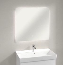 Дзеркало у ванну кімнату Villeroy & Boch More to See Lite 80х75 см з підсвічуванням A4598000