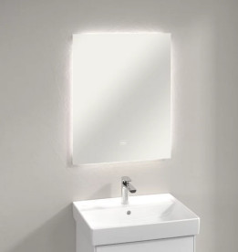 Зеркало в ванную комнату Villeroy & Boch More to See Lite 60х75 см с подсветкой A4596000