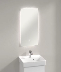 Дзеркало у ванну кімнату Villeroy & Boch More to See Lite 37х75 см з підсвічуванням A4593700