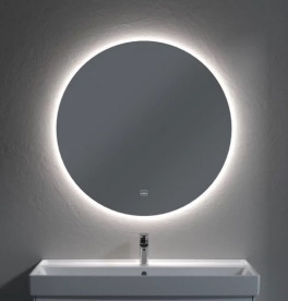 Дзеркало у ванну кімнату Villeroy & Boch More to See Lite ⌀85 см з підсвічуванням A4608500