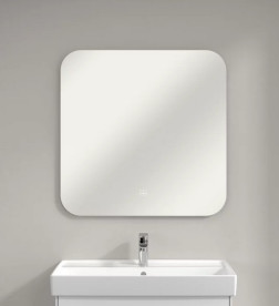 Зеркало в ванную комнату Villeroy & Boch More to See Lite 80х80 см с подсветкой A4628000