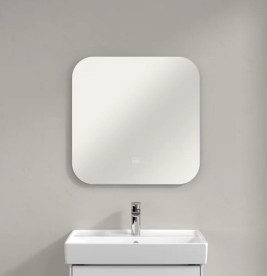 Дзеркало у ванну кімнату Villeroy & Boch More to See Lite 60х60 см з підсвічуванням A4626000