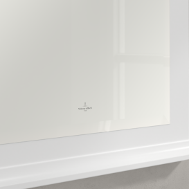 Дзеркало у ванній кімнаті Villeroy & Boch Hommage 55,7х74 см масив дерева білий матовий лак 85652000