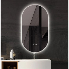 Зеркало в ванную комнату Vivia LED 347+ 60х80 см с подсветкой с функцией антизапотевания А0054901