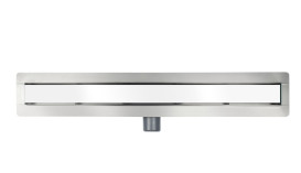 Жолоб водостічний Besco Virgo 60 см скло білий OL-60-VW