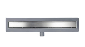 Желоб водосточный Besco Virgo Basic 60 см под плитку нержавеющая сталь OL-60-VB