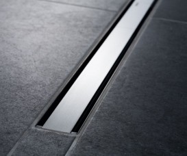 Накладная панель для водосточного желоба Geberit CleanLine60 полированный металл/матовый металл 154.456.KS.1