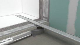 Желоб водосточный Hansgrohe RainDrain Allround для стандартной/неглубокой установки 800 мм матовая нержавеющая сталь 56187800