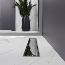 Желоб водосточный Koller Pool Aqua 50 см с решеткой Grace ABS-пластик/нержавеющая сталь AQG0500