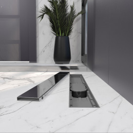 Желоб водосточный Koller Pool Aqua 60 см с решеткой Grace ABS-пластик/нержавеющая сталь AQG0600