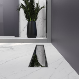 Желоб водосточный Koller Pool Aqua 60 см с решеткой Grace ABS-пластик/нержавеющая сталь AQG0600