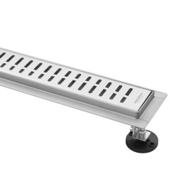 Желоб водосточный Kroner KRP Eifel-W60Welle с решеткой 600 мм нержавеющая сталь CV034162