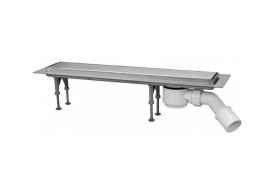 Жолоб водостічний McAlpine Tribal 800 мм нержавіюча сталь CD800-BTRI-NT+CD-HC26-65