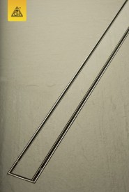 Жолоб водостічний МСН 850 мм з горизонтальним фланцем і матовою гратами Класик CH 850 KN 1