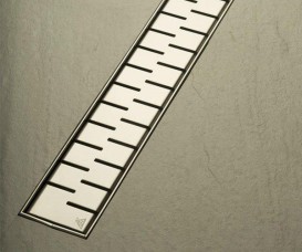 Жолоб водостічний МСН 950 мм з горизонтальним фланцем і матовою гратами Медіум CH 950 / S40 MN 1