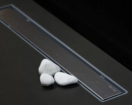 Жолоб водостічний Pestan Confluo Primo Line 850 мм хром матовий 13702505