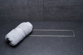 Желоб водосточный Pestan Confluo Primo Compact Line 450 мм хром матовый 13702508