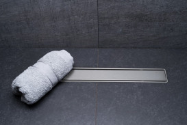 Жолоб водостічний Pestan Confluo Primo Compact Line 850 мм хром матовий 13702512