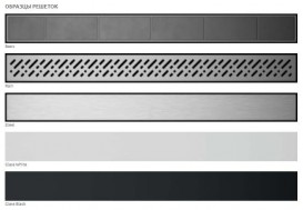 Жолоб водостічний Radaway Slim 750 мм нержавіюча сталь 5L075S