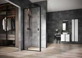 Желоб водосточный Ravak Runway 750 мм нержавеющая сталь черный X01750