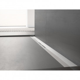 Желоб водосточный TECE TECEdrainprofile 800 мм с цветным PVD покрытием глянец черный хром 670811