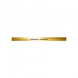 Желоб водосточный TECE TECEdrainprofile 800 мм с цветным PVD покрытием глянец позолоченный 670812