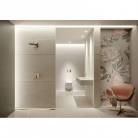 Желоб водосточный TECE TECEdrainprofile 800 мм с цветным PVD покрытием глянец красный позолоченный 670813