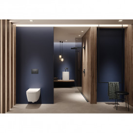 Желоб водосточный TECE TECEdrainprofile 900 мм с цветным PVD покрытием сатин черный хром 670901