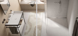 Желоб водосточный TECE TECElineo 1000 мм нержавеющая сталь матовая 15301100