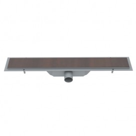 Жолоб водостічний Volle 80 см з решіткою під плитку нержавіюча сталь 90-22-801