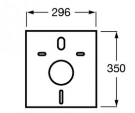 Звукоизоляционная прокладка Roca для унитазов и биде A890063000