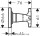 Hansgrohe Logis Запірний вентиль 71976000