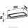 Стеклянная полка Laufen LB3 H3856820040001