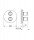 Змішувач з термостатом прихований (вбудований) Grohe колекція Ondus титан 19442BS0