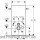 Geberit Monolith монтажный элемент 131.024.SQ.1